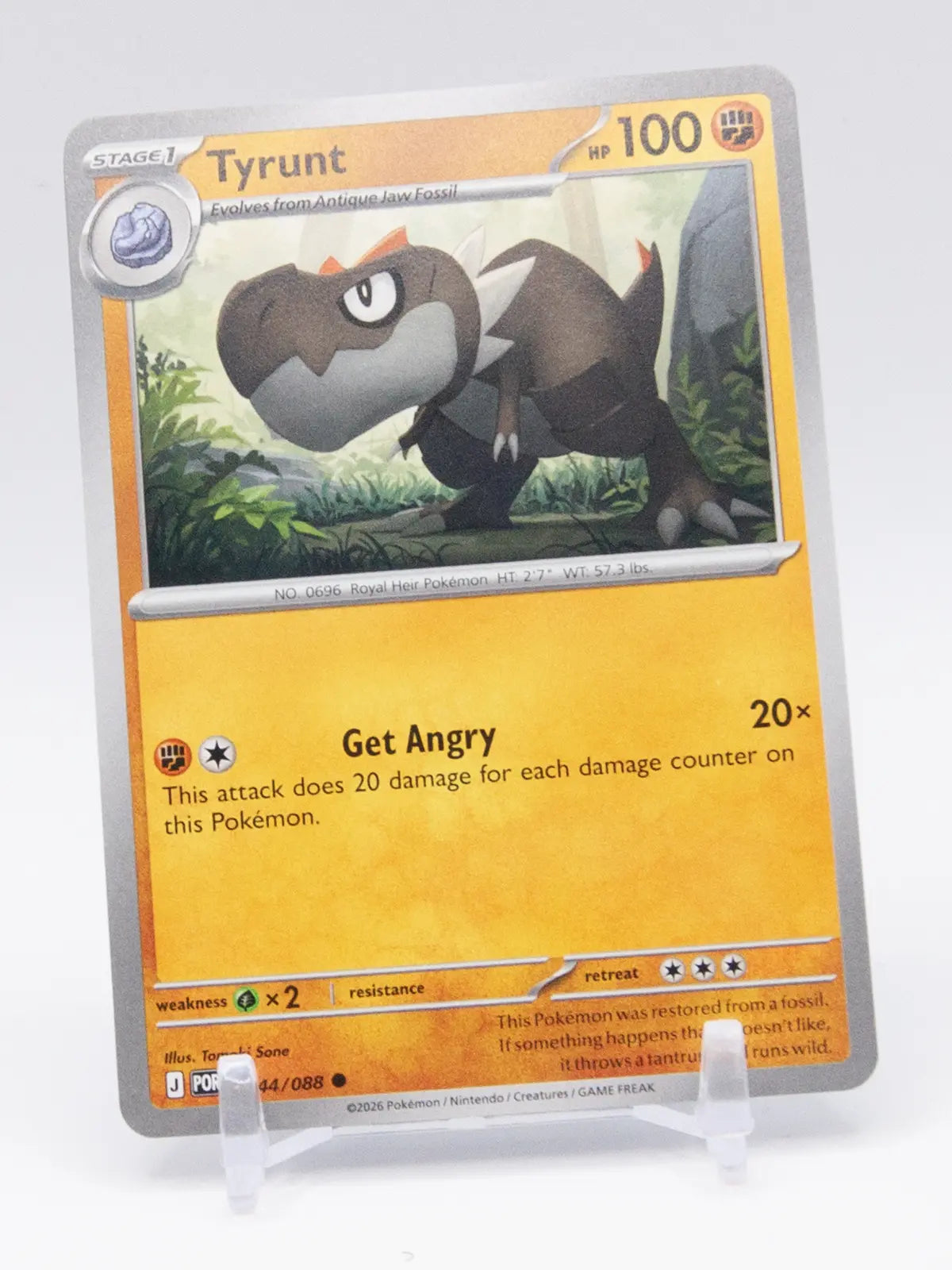Tyrunt 2026 Pokémon Perfect Order #044/088