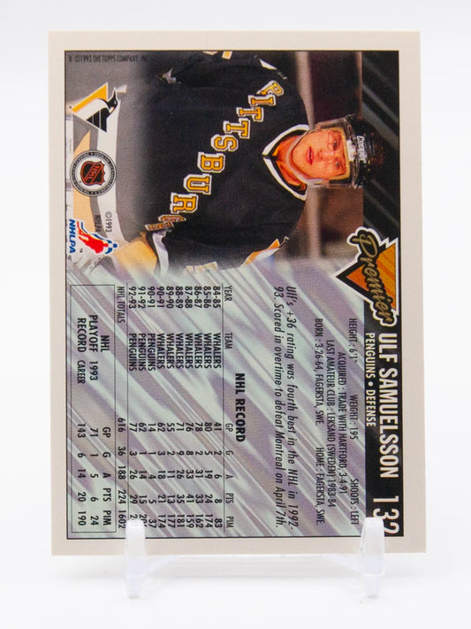 Ulf Samuelsson Penguins O-Pee-Chee Premier Gold 1993-94 #132