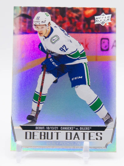 Vasily Podkolzin Canucks Upper Deck 2022-23 Rookie #DD-2