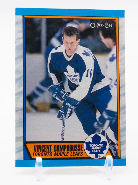 Vincent Damphousse Maple Leafs O-Pee-Chee 1989-90 #272