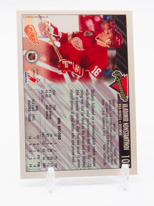 Vladimir Konstantinov Red Wings O-Pee-Chee Premier 1993-94 #108