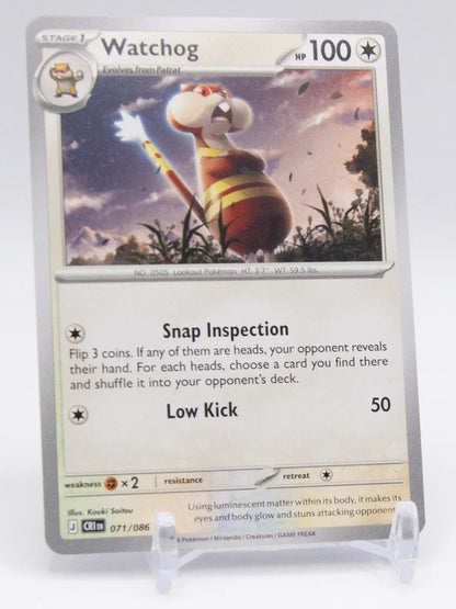 Watchog 2026 Pokémon Chaos Rising #071/086