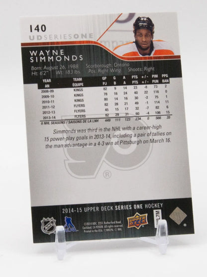 Wayne Simmonds Flyers Upper Deck 2014-15 #140