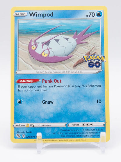 Wimpod 2022 Pokémon Pokémon GO #025/078