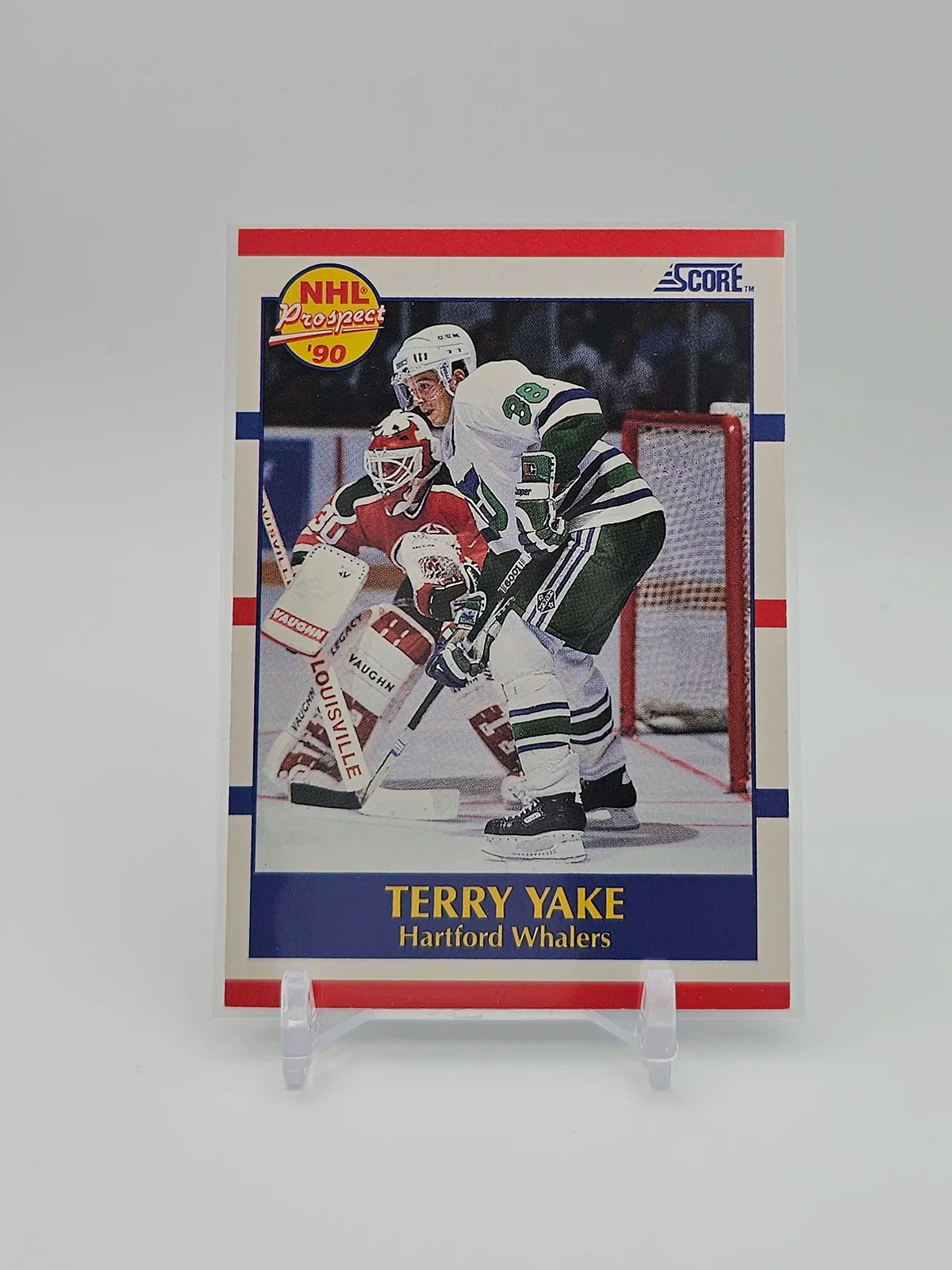 Terry Yake Whalers Score 1990 #419