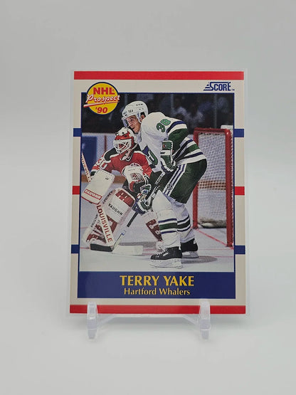 Terry Yake Whalers Score 1990 #419