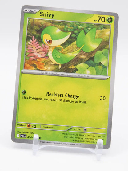 Snivy 2026 Pokémon Perfect Order #004/088