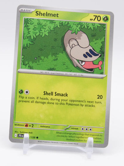 Shelmet 2025 Pokémon Journey Together #012/159