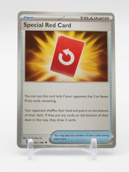 Special Red Card 2026 Pokémon Chaos Rising #082/086