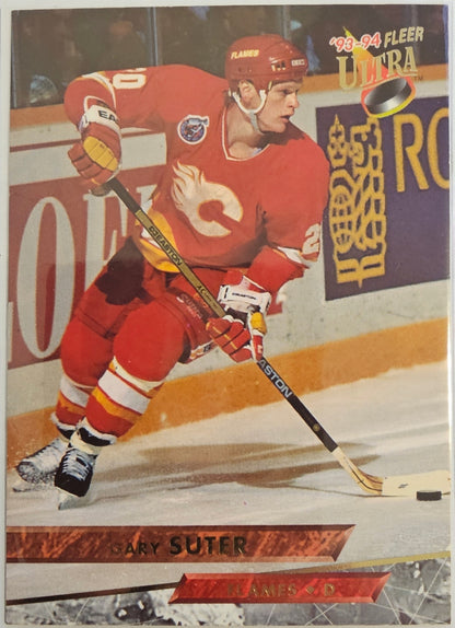 Gary Suter Fleer Ultra 93-94