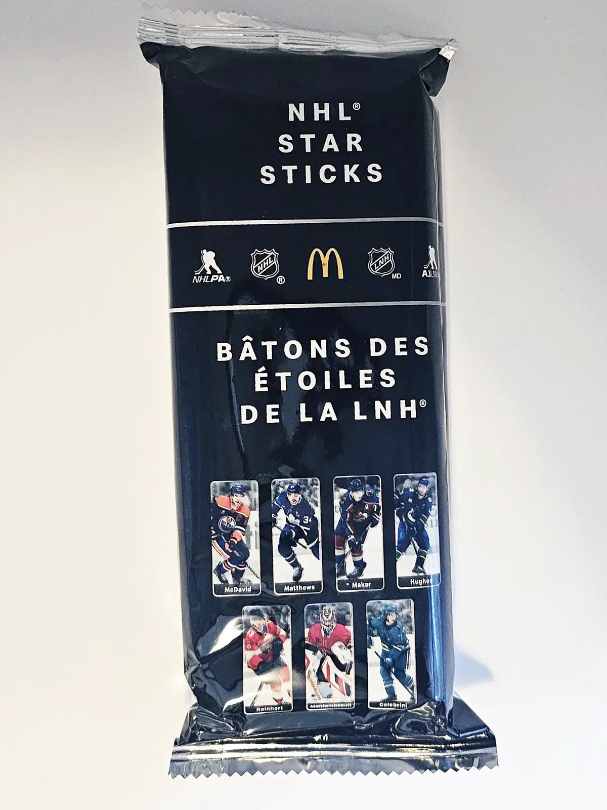 Paquet neuf scellé NHL Star Sticks McDonald's 2025