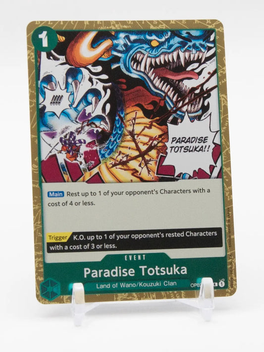 Paradise Totsuka 2023 One Piece Paramount War Foil #OP02‑047 R